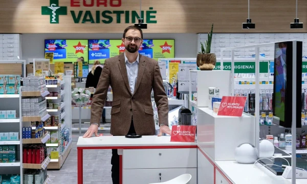 Laimonas Devyžis, „Eurovaistinės“ valdybos pirmininkas. Vladimiro Ivanovo nuotr.

