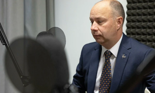 Aurelijus Veryga, europarlamentaras, Valstiečių ir žaliųjų sąjungos pirmininko pirmasis pavaduotojas. Vladimiro Ivanovo (VŽ) nuotr.