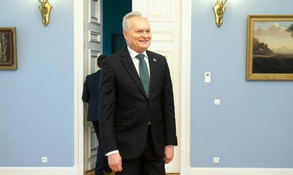 Prezidentas Gitanas Nausėda. Juditos Grigelytės (VŽ) nuotr.
