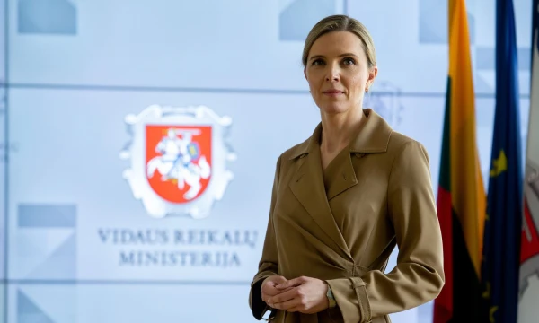  Agnė Bilotaitė, Lietuvos Respublikos vidaus reikalų ministrė. Vladimiro Ivanovo (VŽ) nuotr.