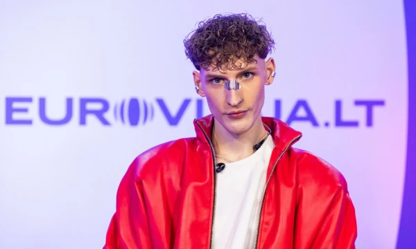 68-ajame „Eurovizijos“ dainų konkurse Švedijoje šią gegužę Lietuvai atstovaus atlikėjas Silvester Belt su daina „Luktelk“. Skirmanto Lisausko (BNS) nuotr.