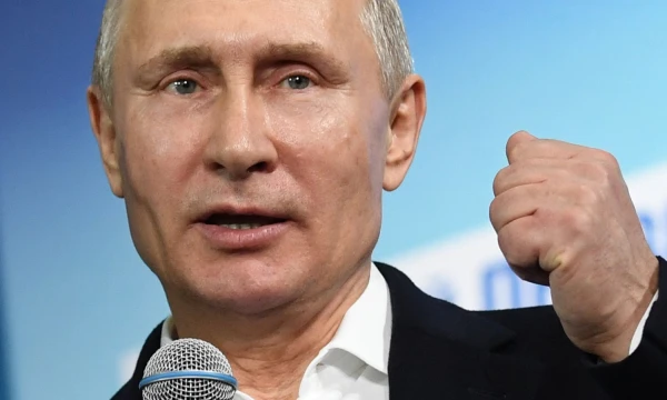 Rusijos prezidentas Vladimiras Putinas perrinktas ketvirtajai kadencijai. Jurijaus Kadobnovo („Reuters“ / „Scanpix“) nuotr. 