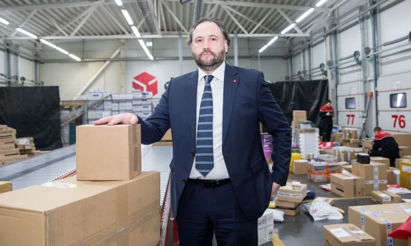 Robertas Vilkaitis, „DPD Lietuva“ generalinis direktorius: situacija keičiasi ne dienomis, o valandomis. Juditos Grigelytės (VŽ) nuotr.