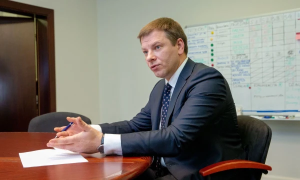 Finansų ministras Vilius Šapoka. Juditos Grigelytės (VŽ) nuotr.