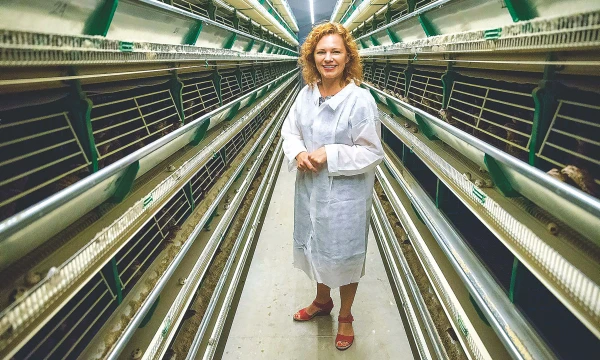 Daiva Urbonavičiūtė, putpelių ūkio savininkė, šiuo verslu užsiima jau du dešimtmečius. Vladimiro Ivanovo (VŽ) nuotr.

