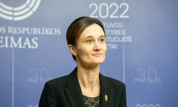 Viktorija Čmilytė-Nielsen, Seimo pirmininkė. Juditos Grigelytės (VŽ) nuotr.