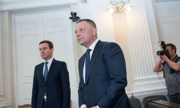 „MG Baltic“ byla: Eligijus Masiulis ir Raimondas Kurlianskis. Vladimiro Ivanovo (VŽ) nuotr.