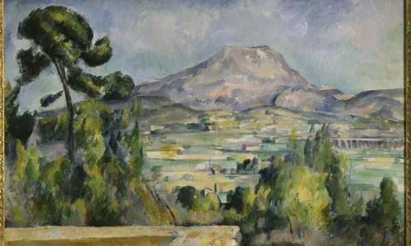 Paulio Cezanne'o paveikslas „Šv. Viktorijos kalnas“. „Scanpix“ nuotr.