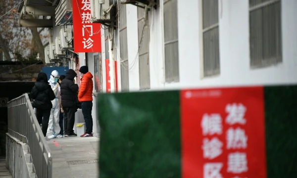 Koronavirusas Kinijoje. Li Yibo („Xinhua“/ZUMA/„Scanpix“) nuotr.