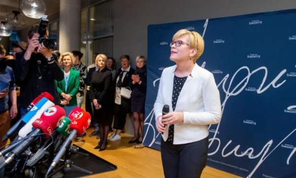 Ingrida Šimonytė, kandidatė į prezidentus.