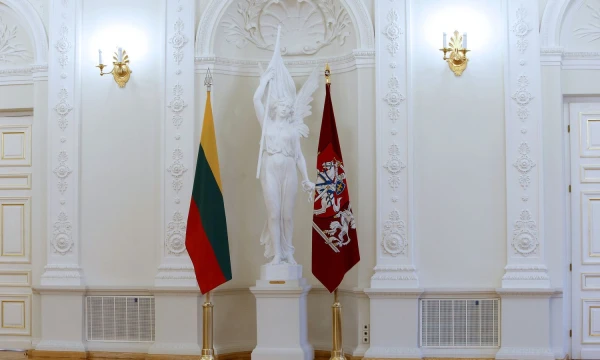 Prezidentūros Baltoji salė. Vladimiro Ivanovo (VŽ) nuotr.