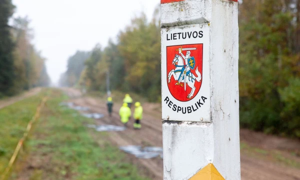 Lietuvos-Baltarusijos pasienis ties Latežeriu. Juditos Grigelytės (VŽ) nuotr.