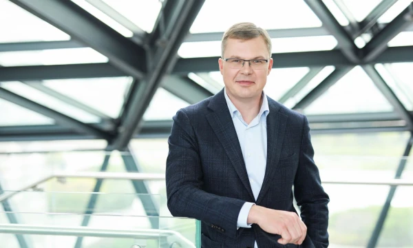 „Swedbank“ Lietuvoje Komunikacijos ir tvarumo tarnybos vadovas Kęstutis Vanagas pradeda eiti Baltijos bankininkystės Komunikacijos koordinatoriaus pareigas. Bendrovės nuotr.