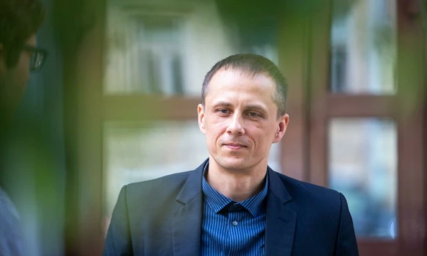 Dr. Raimondas Jasevičius, „Vilnius Tech“ skaitinio modeliavimo laboratorijos vyr. mokslo darbuotojas. Vladimiro Ivanovo (VŽ) nuotr.