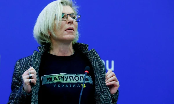 Paramedikė Andrejaus Sacharovo premijos laureatė Julija Pajevska-Taira. Yves Herman, „Reuters“ / „Scanpix“ nuotr.