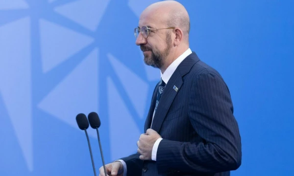 ES Vadovų tarybos pirmininkas Charlie‘is Michelis. Juditos Grigelytės (VŽ) nuotr.