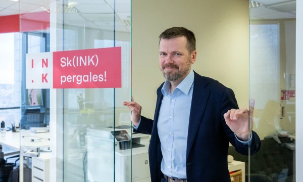Kęstutis Gečas, „INK agency“ vyr. partneris. Juditos Grigelytės (VŽ) nuotr.