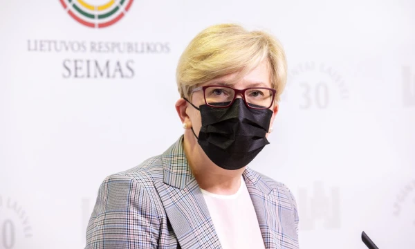 Ingrida Šimonytė, ministrė pirmininkė. Juditos Grigelytės (VŽ) nuotr.