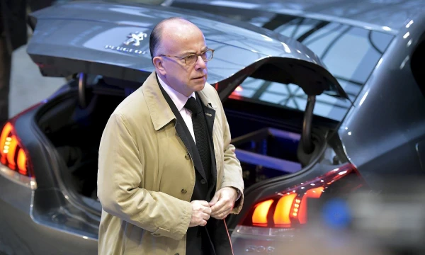 Bernardas Cazeneuve'as, Prancūzijos užsienio reikalų ministras. Erico Vidalio („Reuters“ / „Scanpix“) nuotr.

