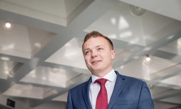 Markas Mongirdas, „TietoEVRY“ IT konsultantas, buvęs „Kurk Lietuvai“ projektų vadovas. Juditos Grigelytės (VŽ) nuotr.