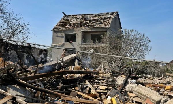 Odesa rugpjūčio pabaigoje po Rusijos raketų atakos. Ninos Liashonok (UKRINFORM / SIPA / „Scanpix“) nuotr.