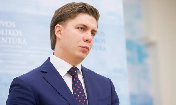 Mindaugas Sinkevičius, ūkio ministras. Juditos Grigelytės (VŽ) nuotr. Mindaugas Sinkevičius, ūkio ministras. Juditos Grigelytės (VŽ) nuotr.