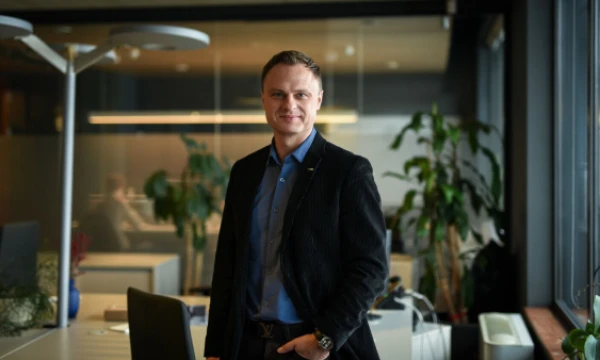 Osvaldas Švitra, UAB „cargoGO Logistics“ vykdomasis direktorius, Ryčio Galadausko nuotrauka.