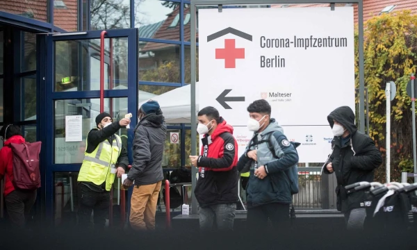 Koronavirusas Vokietijoje. Stefanie Loos (AFP/„Scanpix“) nuotr.