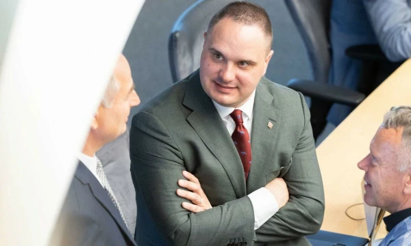Andrius Vyšniauskas, Seimo narys. Juditos Grigelytės (VŽ) nuotr.