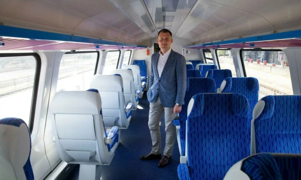 Linas Baužys, UAB „LTG Link“ direktorius karjerą tęs už bendrovės ribų. Vladimiro Ivanovo (VŽ) nuotr.