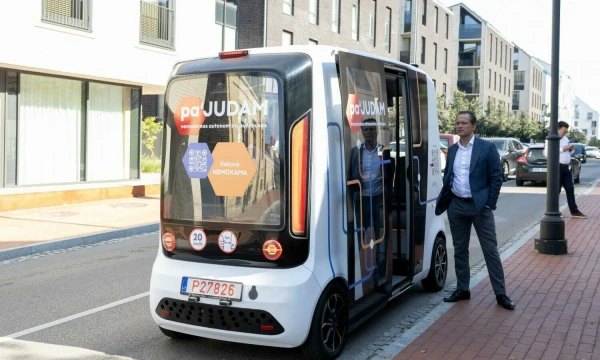 Autonominis autobusas kursuos du mėnesius, darbo dienomis. Juditos Grigelytės (VŽ) nuotr.