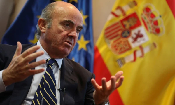 Luisas de Guindosas, Ispanijos ekonomikos ministras. Sergio Perezo („Reuters“ / „Scanpix“) nuotr. 
