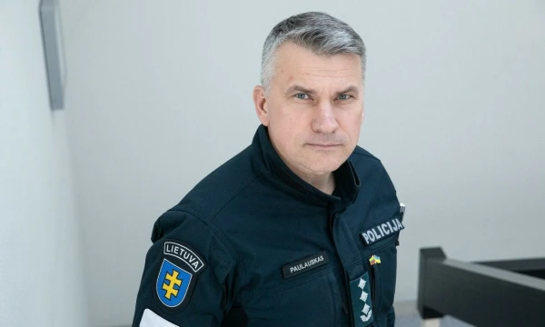 Arūnas Paulauskas, Policijos generalinio komisaro pavaduotojas. Vladimiro Ivanovo (VŽ) nuotr.