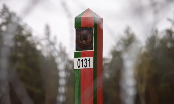 Lietuvos-Baltarusijos pasienis ties Latežeriu. Juditos Grigelytės nuotr.