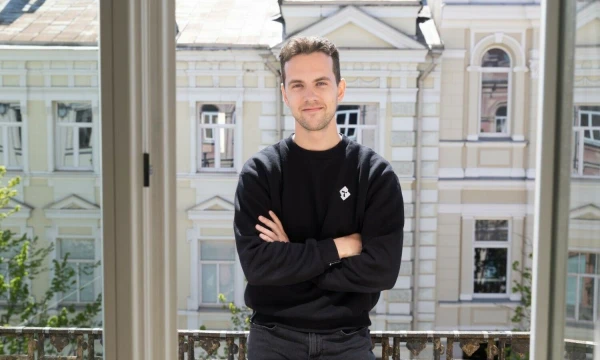Lukas Kaminskis, „Turing College“ vadovas, bendraįkūrėjas. Juditos Grigelytės (VŽ) nuotr.