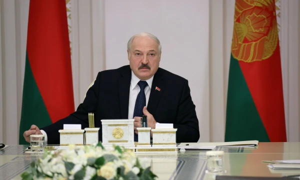 Aliaksandras Lukašenka. Nikolajaus Petrovo (BelTA/„Reuters“/„Scanpix“) nuotr.