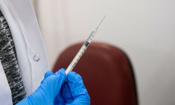 Vakcinacijos centras Vilniuje. Juditos Grigelytės nuotr