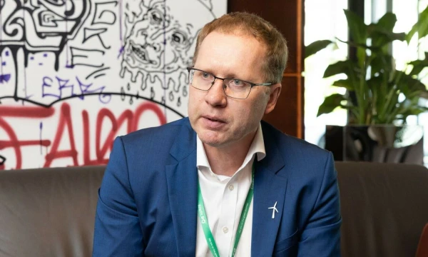 Andrusas Durejko, „Eesti Energia“ vadovas. Juditos Grigelytės (VŽ) nuotr.
