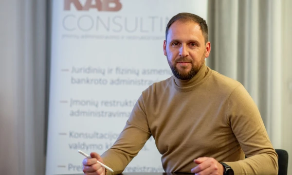 Tomas Malinauskas, UAB "Klaipėdos administratorių biuras" direktorius:„Esame darę analizę, kuri parodė, kad restruktūrizavimas gali padėti spręsti finansines problemas." Bendrovės nuotr.