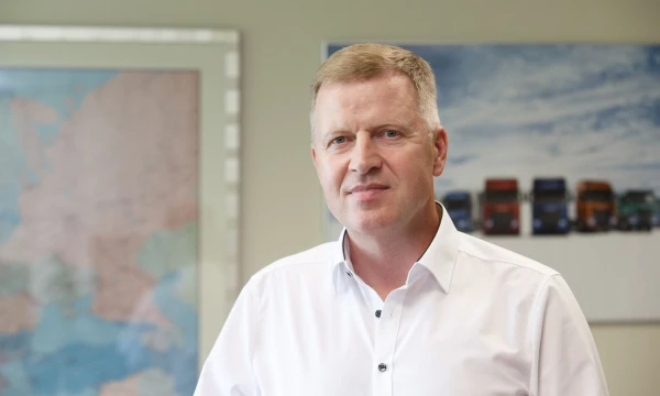 Ernestas Jakubonis, „Iveco S.p.A.“ atstovybės vadovas Baltijos šalyse. Juditos Grigelytės (VŽ) nuotr.