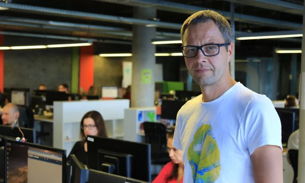 Dainius Aksinavičius, „Callcredit Information Group“ Kauno padalinio vadovas. Dariaus Versecko (VŽ) nuotr.
