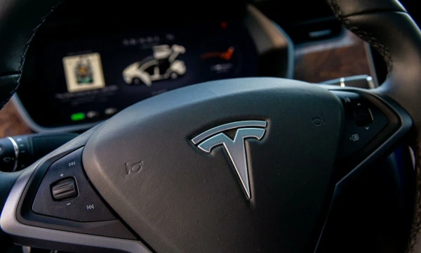 „Tesla Model X“ automobilis. Juditos Grigelytės (VŽ) nuotr.