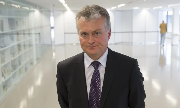 Gitanas Nausėda, finansų analitikas, SEB banko prezidento patarėjas. Vladimiro Ivanovo nuotr.