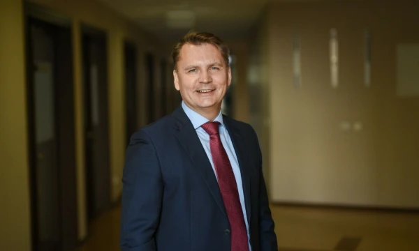 Registrų centro Juridinių asmenų dalyvių informacinių sistemų skyriaus vadovas Linas Šaulinskas.