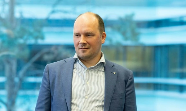 Žygimantas Mauricas, „Luminor“ banko vyriausiasis ekonomistas. Juditos Grigelytės (VŽ) nuotr.