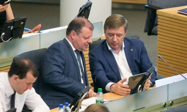Ketvirtadienio Seimo posėdis. Juliaus Kalinsko („15min.lt“ / „Scanpix“) nuotr.