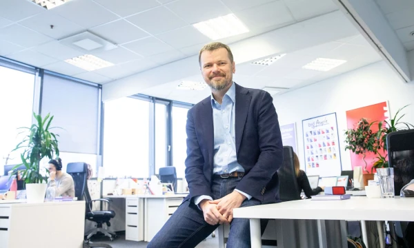 Kęstutis Gečas, komunikacijos agentūros „INK agency“ partneris. Juditos Grigelytės (VŽ) nuotr.