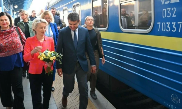 U. von der Leyen „X“ paskyros nuotr.