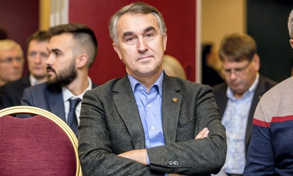 Petras Auštrevičius, Europos Parlamento narys. Mariaus Vizbaro („15min“) nuotr.