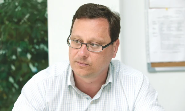 Tomas Andrejauskas, vienas iš „SatiMed“ įkūrėjų ir akcininkų. Juditos Grigelytės (VŽ) nuotr.